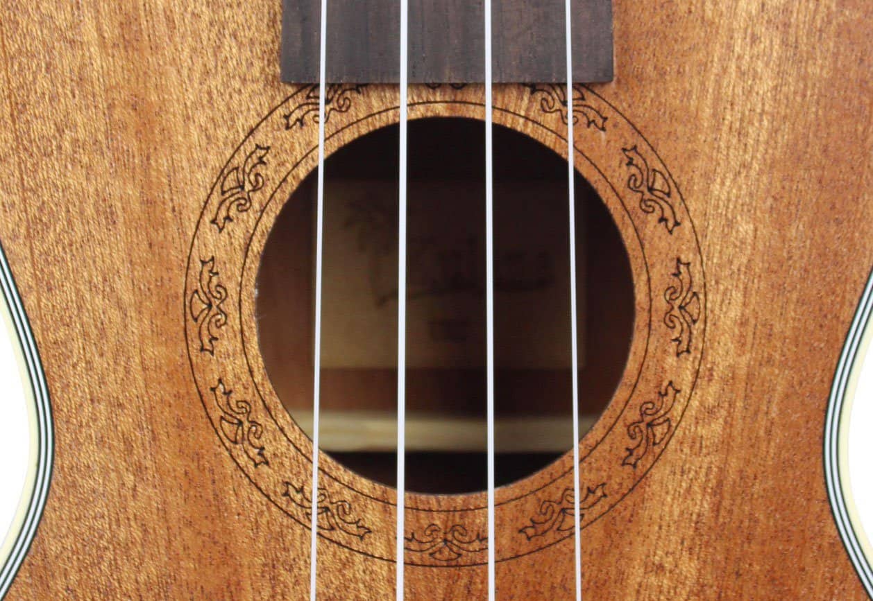 Ukelele Concert Kulana Deluxe, Madera de Caoba con Ribete y - Imagen 9