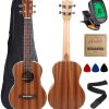 Ukulele Tenor Deluxe Kulana, Madera de Caoba con Ribete y