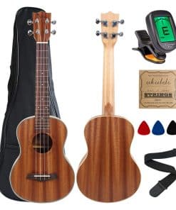 Ukulele Tenor Deluxe Kulana, Madera de Caoba con Ribete y