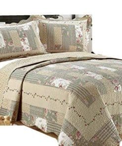 Juego de Colcha/Edredón Reversible de 3 Piezas All For