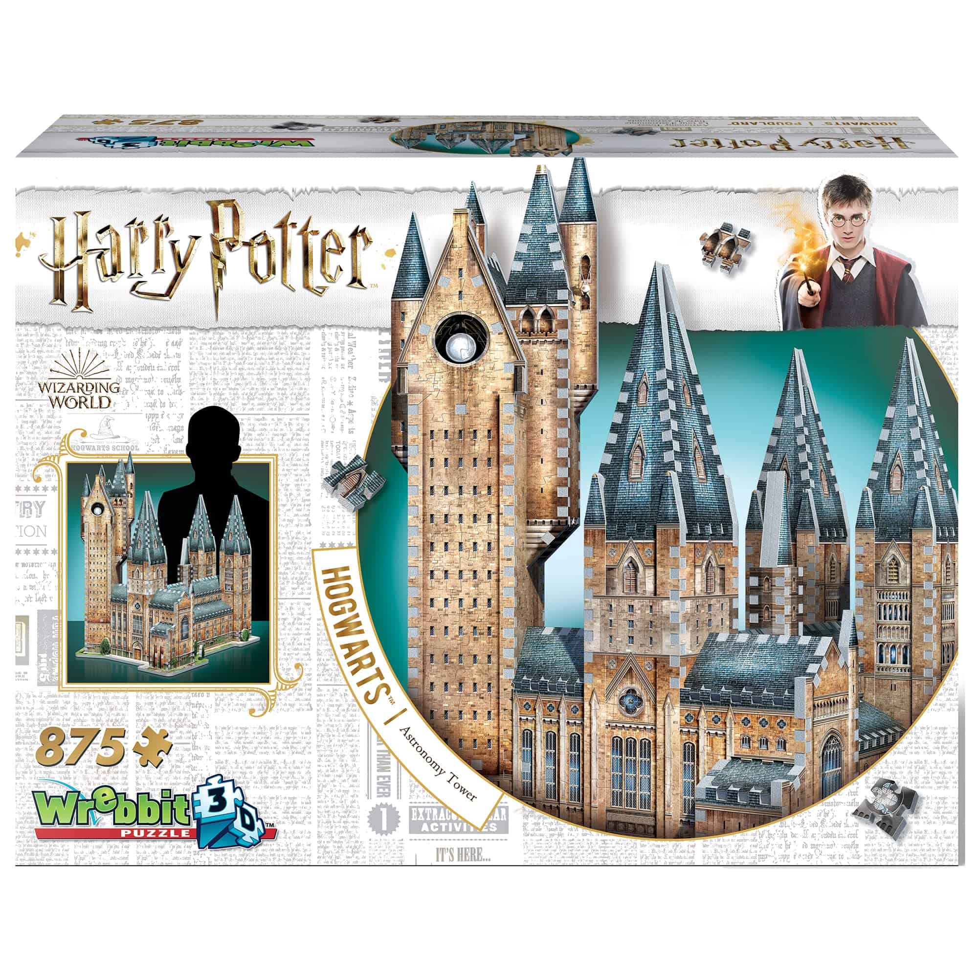 Rompecabezas 3D Wrebbit Harry Potter Torre de Astronomía de