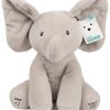 Baby GUND Elefante de Peluche Interactivo Flappy, Cantante