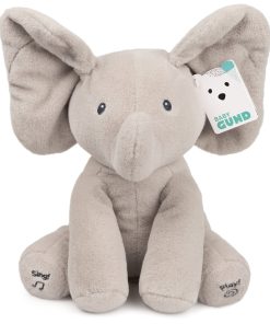 Baby GUND Elefante de Peluche Interactivo Flappy, Cantante