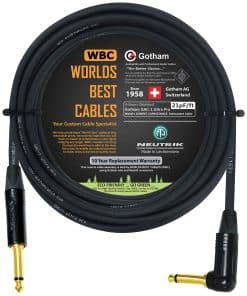 Cable de 30 pies - Gotham GAC-1 Ultra Pro - Premium, Baja