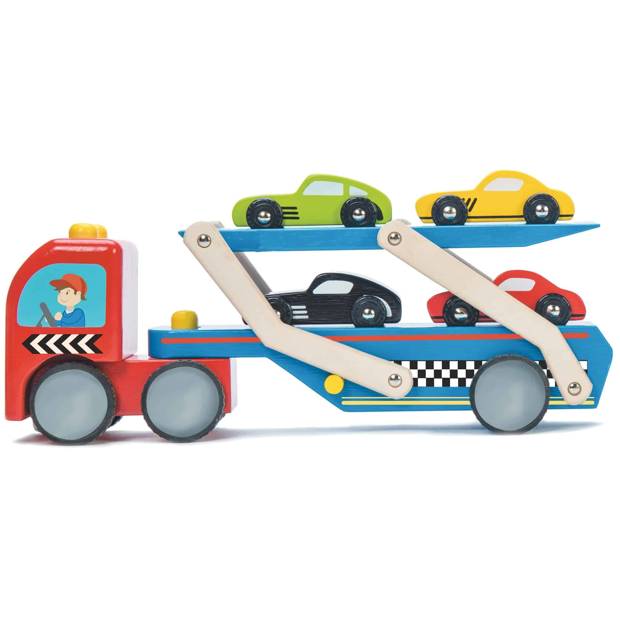 Set de Transportador de Coches de Carreras Le Toy Van