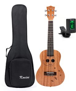 Ukulele Concierto de 23 pulgadas Guitarra de Hawai de Caoba