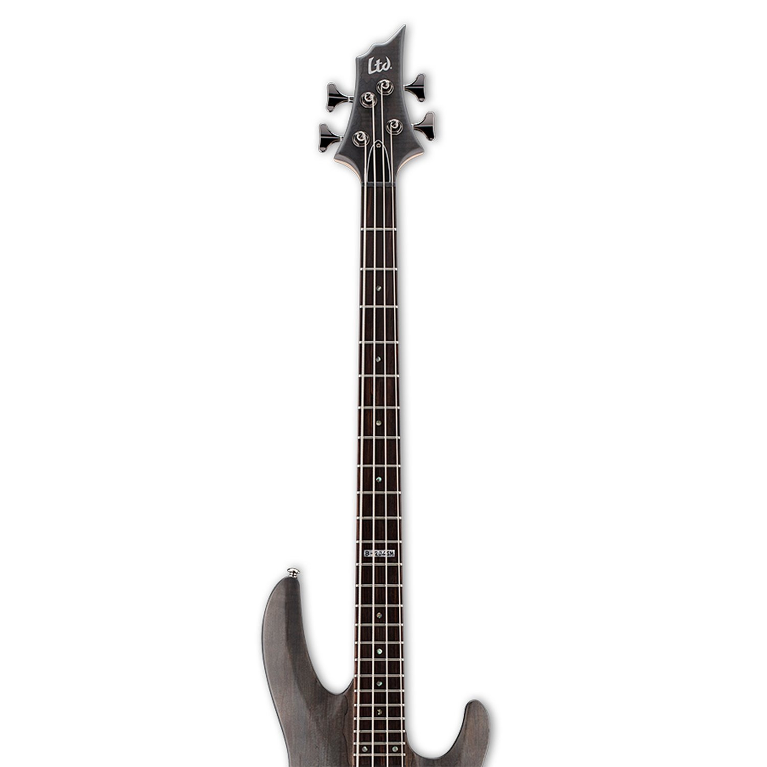 Bajo de Guitarra ESP LTD B-204SM Spalted Maple, Negro - Imagen 4