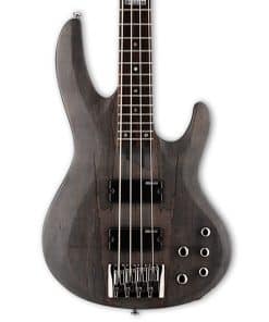 Bajo de Guitarra ESP LTD B-204SM Spalted Maple, Negro