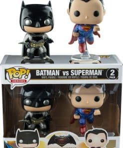 Funko DC Heroes Batman VS. Superman Metallic 2-Pack Set de