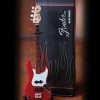 Miniatura de Guitarra Fender Jazz Bass Clásica Roja AXE