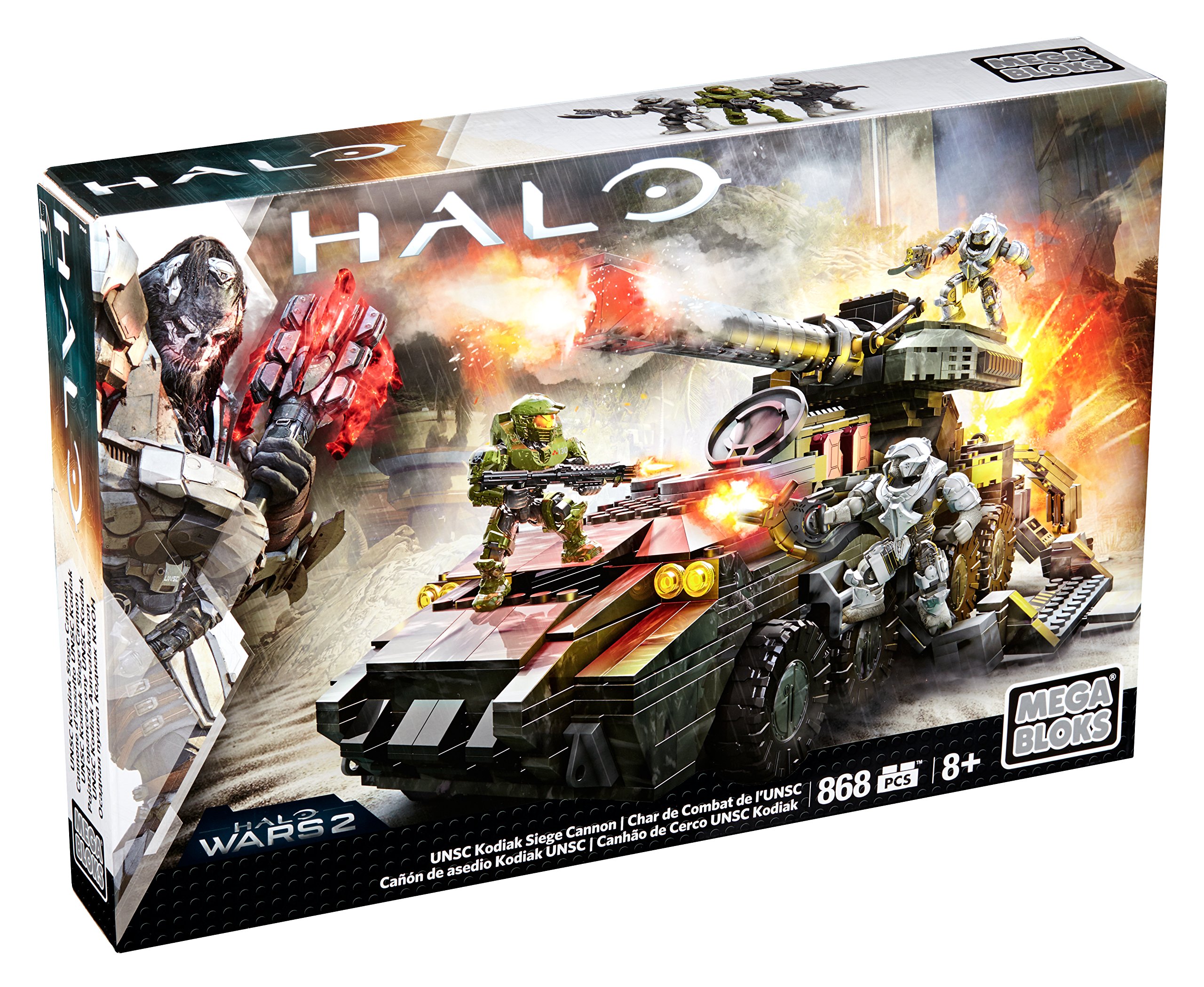 Mega Bloks Halo UNSC Kodiak Siege Cannon - Imagen 8