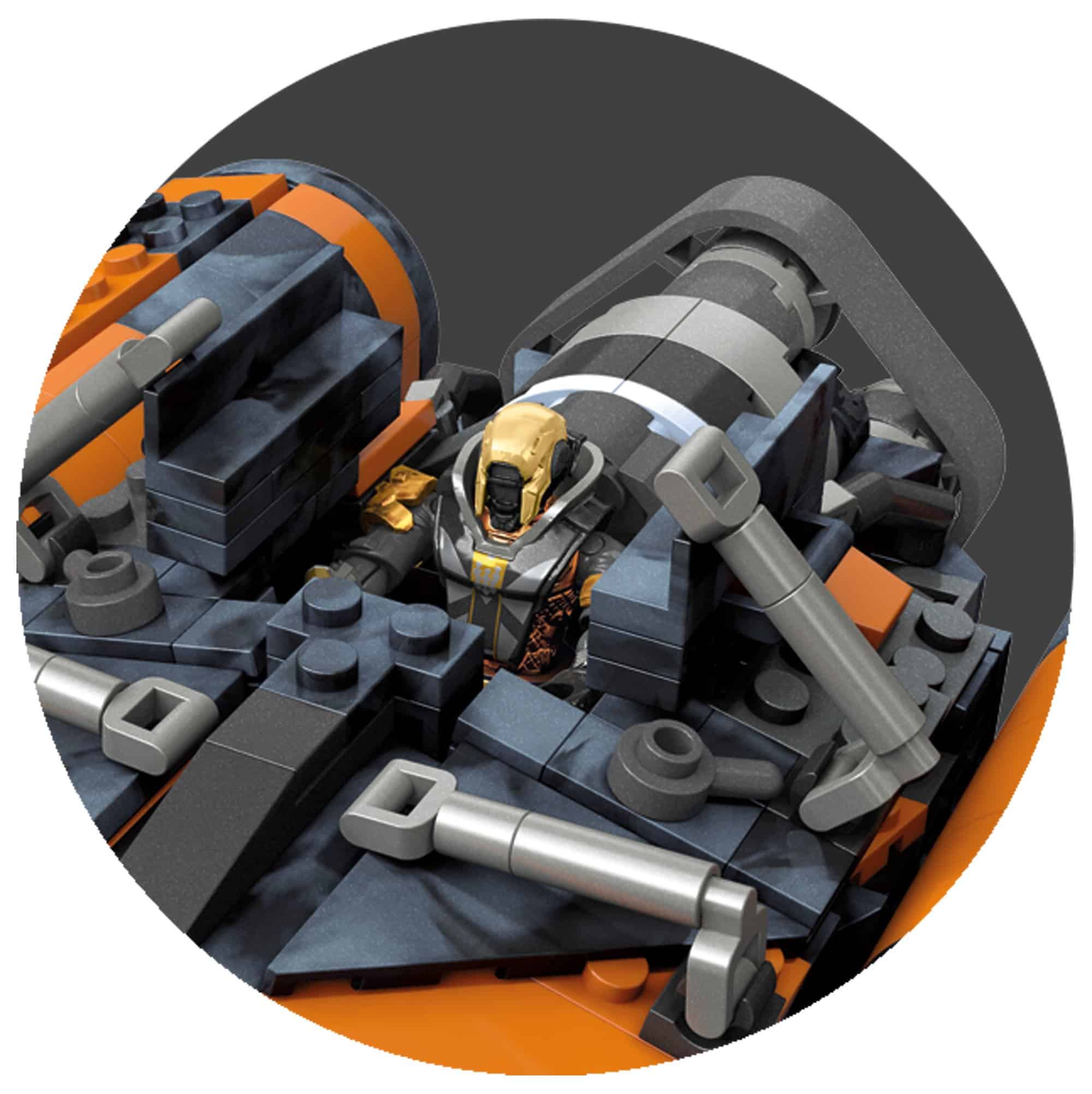 Set de Construcción del Mega Destiny Arcadia Jumpship - Imagen 4