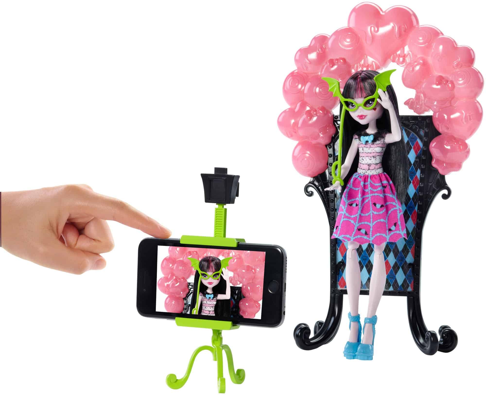 Playset de Monster High Polly Pocket Bienvenido a la Fiesta - Imagen 7