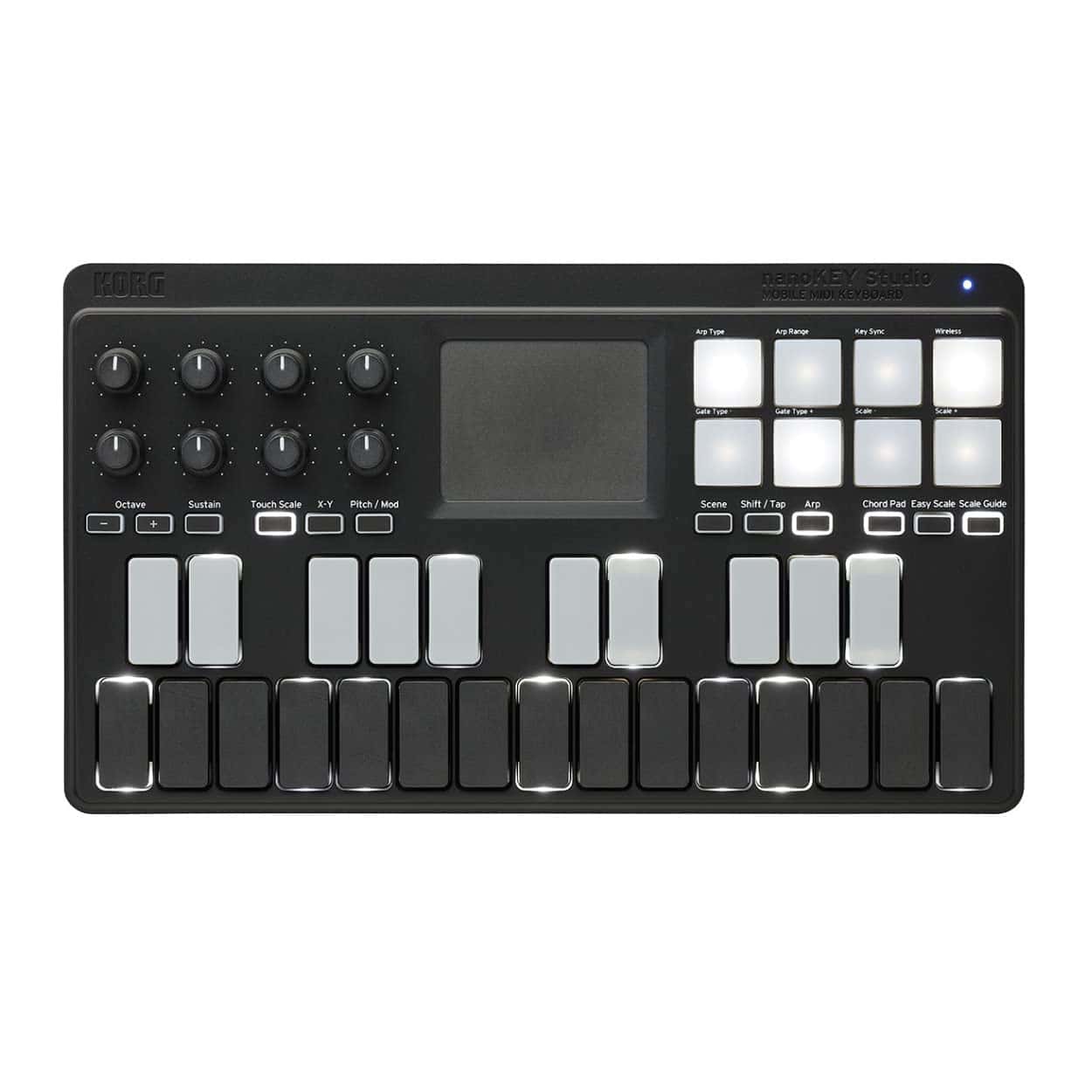 Controlador MIDI Korg (NANOKEY-ST), Negro