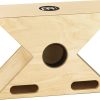 Cajón Híbrido Meinl Slaptop con Snare y Bongo, Puertos de