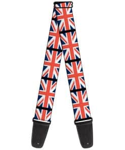 Correa para guitarra Buckle-Down Bandera del Reino Unido 2