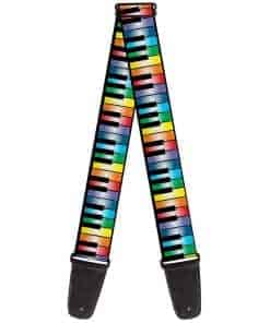 Correa para guitarra Buckle-Down - Teclas de piano arco