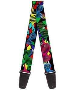 Correa de guitarra Buckle-Down - Eighties Shades Rubik's