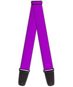 Correa de guitarra Buckle-Down GS-W31416 - Morado Neón, 2"