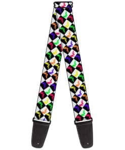 Correa para guitarra Buckle-Down Mud Flap Girl Diamantes