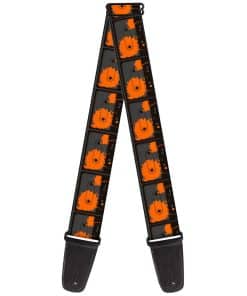 Correa de Guitarra Buckle-Down Cassette Salpicadura Gris