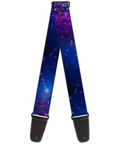 Correa para Guitarra Buckle-Down, Galaxia Azules Purpuras,