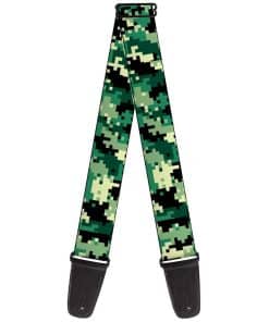 Correa de guitarra Buckle-Down Digital Camo de 2 pulgadas