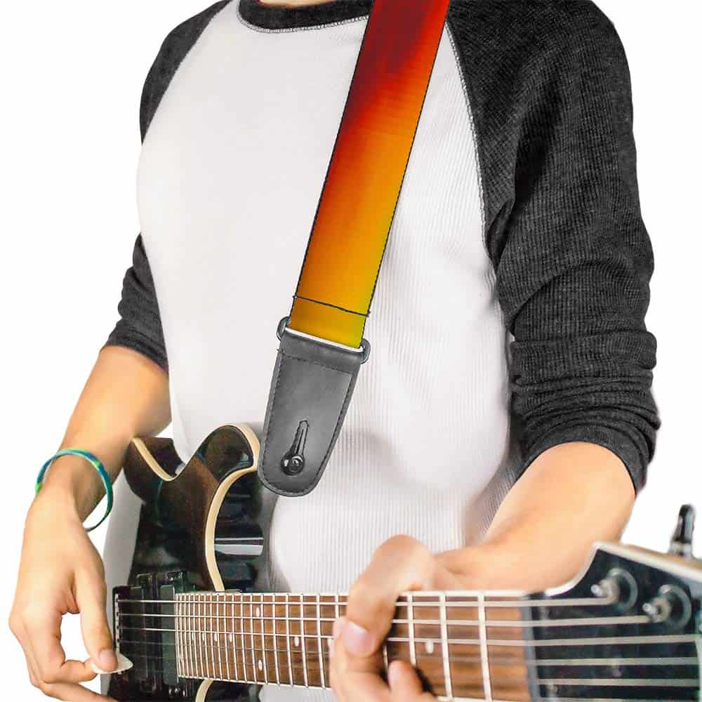 Correa de guitarra Buckle-Down - BD Psicodélica - 2" de - Imagen 3