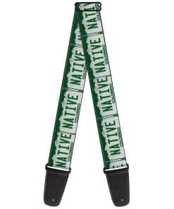 Correa de guitarra Buckle-Down Colorado License Plate