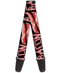 Correa de guitarra Bacon Text2 de 2 pulgadas de ancho