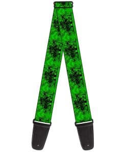 Correa de Guitarra Buckle-Down - Palmeras/Anillos