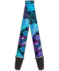 Correa de guitarra Buckle-Down - TJ-Fairy Blue Hair - 2"