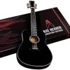Réplica de guitarra acústica clásica color negro Axe Heaven