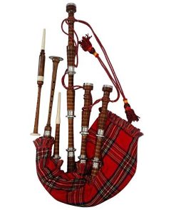 Gaita Escocesa AAR de Madera de Palisandro Tartán Royal