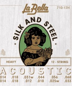 La Bella 710-12H Silk & Steel - Cuerdas de Guitarra