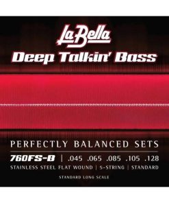 Cuerdas para bajo La Bella 760FS-B Deep Talkin' Bass de