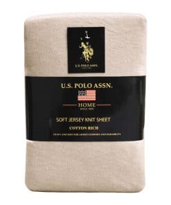 Juego de sábanas de jersey de US Polo Assn. All Season,