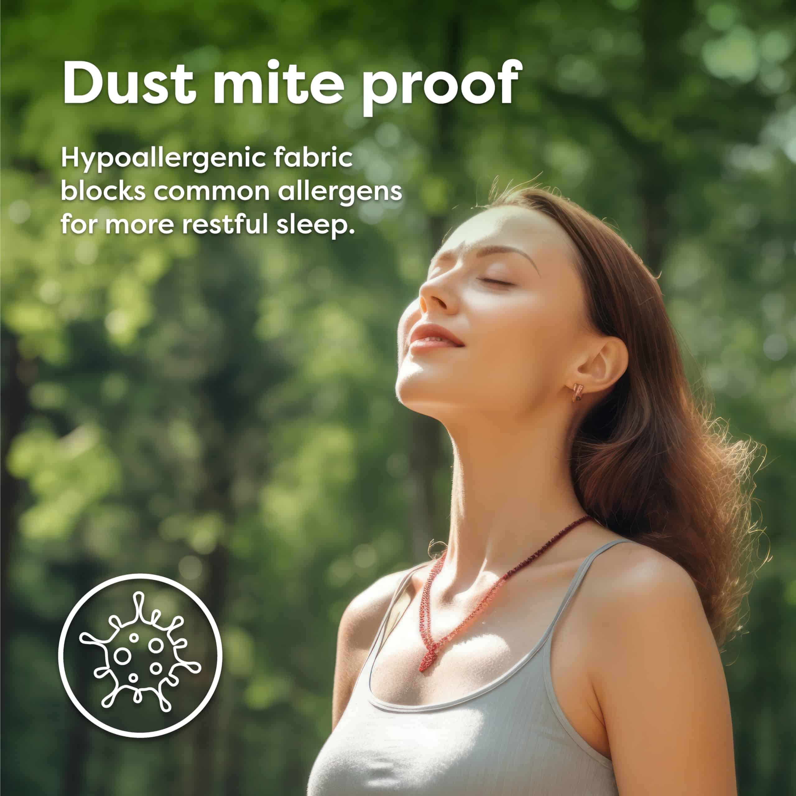 Protector de Colchón King HOSPITOLOGY PRODUCTS de Algodón - Imagen 4