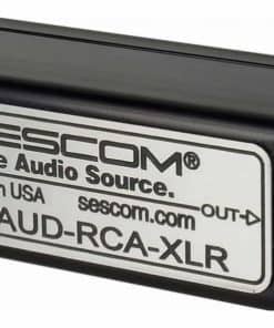 Convertidor de Audio de 1 Canal RCA a XLR de Sescom