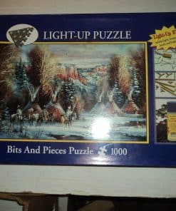 Rompecabezas nativo americano - Rompecabezas con luz - 1000