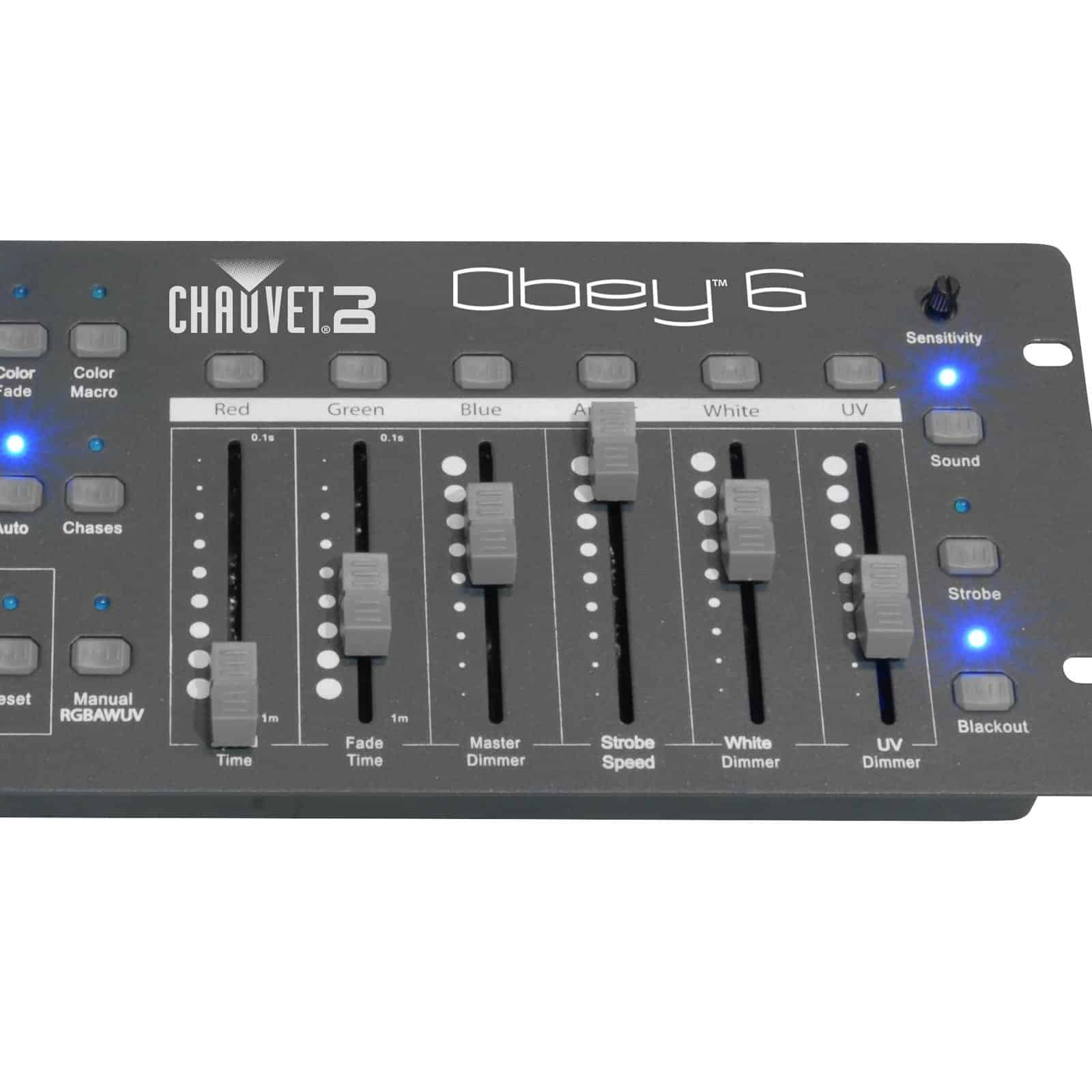 Controlador de luces CHAUVET DJ Obey 6 Universal DMX-512 - Imagen 7