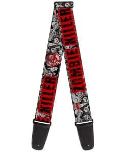 Correa de Guitarra Buckle-Down Zombie Killer con Dibujo de