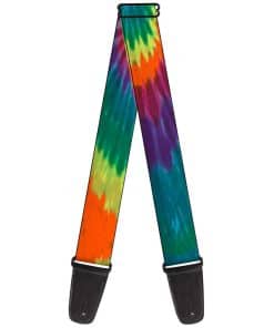 Correa de guitarra Buckle-Down Tie Dye de 2 pulgadas de
