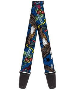 Correa de Guitarra Buckle-Down Truth And Justice Close Up