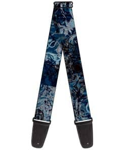 Correa para guitarra Buckle-Down Gothic 5 de 2 pulgadas de