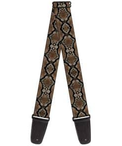 Correa de guitarra Buckle-Down Piel de Serpiente 1 2