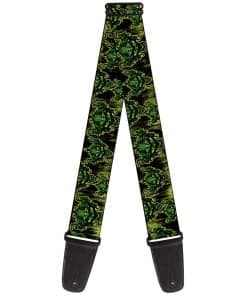 Correa de Guitarra Buckle-Down - TJ-Evil Clown, 2" Ancho &