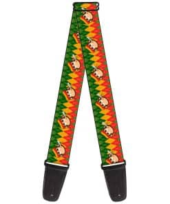 Correa para guitarra Buckle-Down Smoking Monkey Repeat