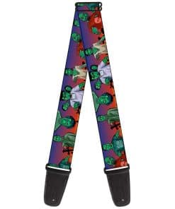Correa para guitarra Buckle-Down Walking Zombies de 2