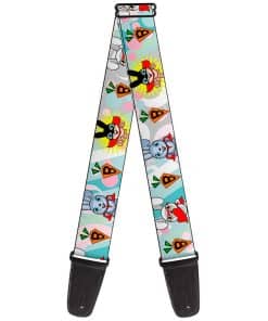 Correa de guitarra Buckle-Down Conejito Superhéroe